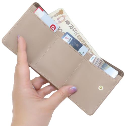 スヌーピー ミニウォレット ミニ財布 三つ折り TELL YOU ピーナッツ キャラクター グッズ