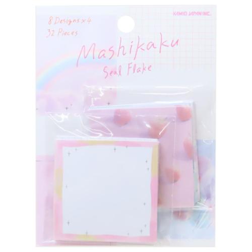 フレークシール MASHIKAKUシールフレーク パステル 手帳デコ グッズ メール便可