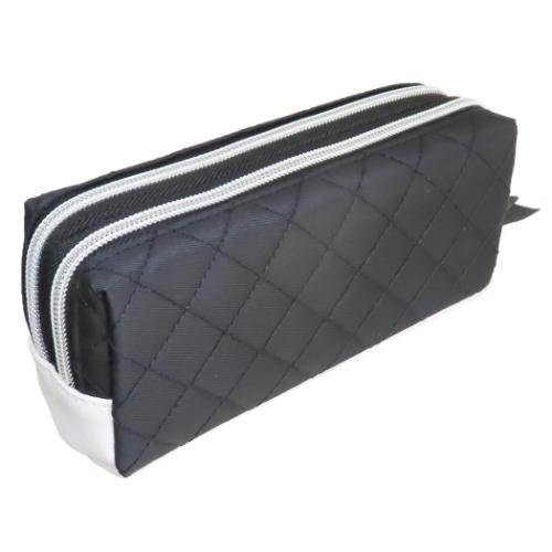 LIKECOSME ペンポーチ ツインファスナーペンケース GRAY DOLL かわいい グッズ