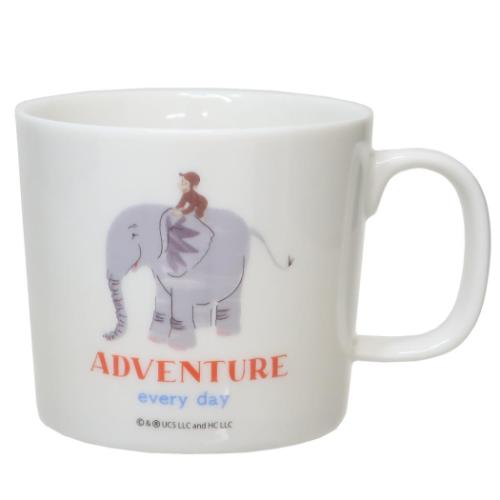 おさるのジョージ マグカップ キャラクターマグカップ in the city エレファント 絵本キャラクター グッズ