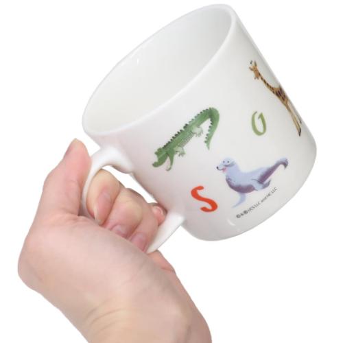 おさるのジョージ マグカップ キャラクターマグカップ in the city 総柄 絵本キャラクター グッズ