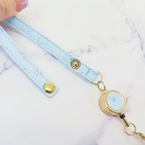 アイムドラえもん 定期入れ リール付パスケース サンリオ アニメキャラクター グッズ メール便可