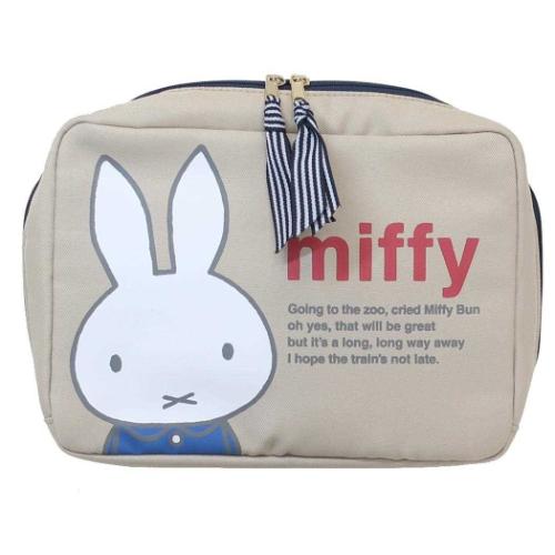 ミッフィー コスメポーチ マルチポーチ メッセージ ディックブルーナ 絵本キャラクター グッズ