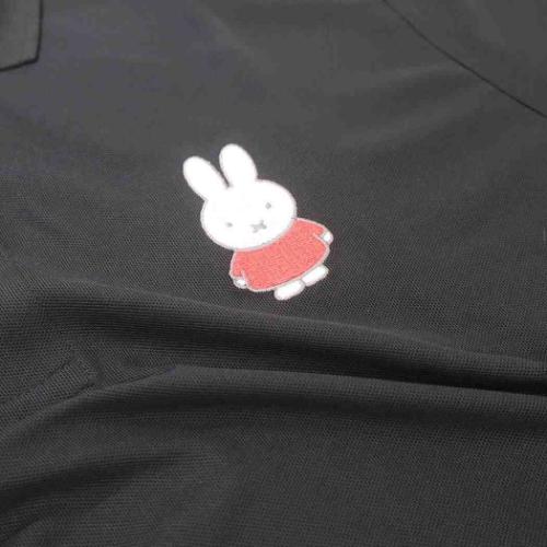 ミッフィー トップス ポロシャツ まっすぐ BK ディックブルーナ 絵本キャラクター グッズ