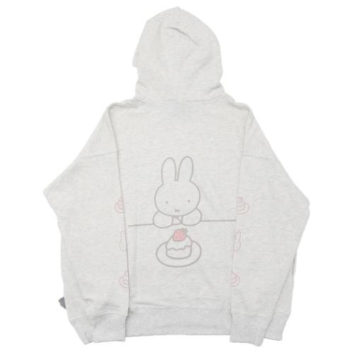 ミッフィー フーディー リラックスパーカー ケーキ ディックブルーナ 絵本キャラクター グッズ