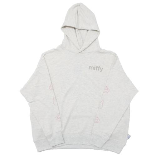 ミッフィー フーディー リラックスパーカー ケーキ ディックブルーナ 絵本キャラクター グッズ