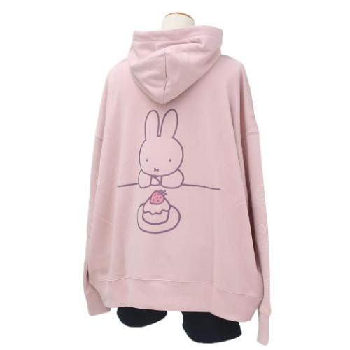 ミッフィー フーディー リラックスパーカー ケーキ ディックブルーナ 絵本キャラクター グッズ