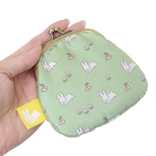 ミッフィー 小銭入れ ジャガードがま口財布 うさぎ ディックブルーナ 絵本キャラクター グッズ メール便可