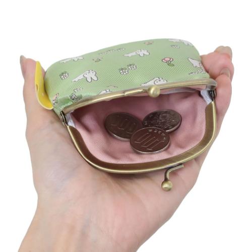 ミッフィー 小銭入れ ジャガードがま口財布 うさぎ ディックブルーナ 絵本キャラクター グッズ メール便可