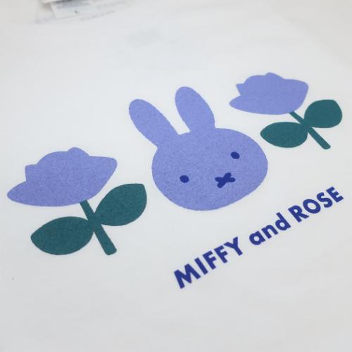 ミッフィー Tシャツ MIFFY and ROSE Mサイズ ディックブルーナ 絵本キャラクター グッズ メール便可