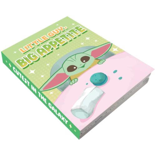 スターウォーズ メモ帳 パタパタメモ グローグー Grogu Cutest In The Galaxy STAR WARS キャラクター グッズ メール便可