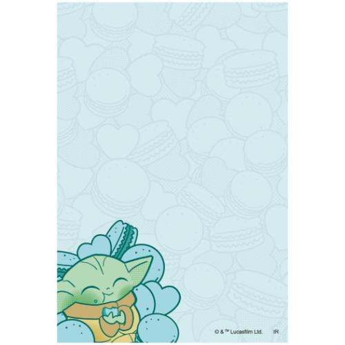 スターウォーズ メモ帳 パタパタメモ グローグー Grogu Cutest In The Galaxy STAR WARS キャラクター グッズ メール便可