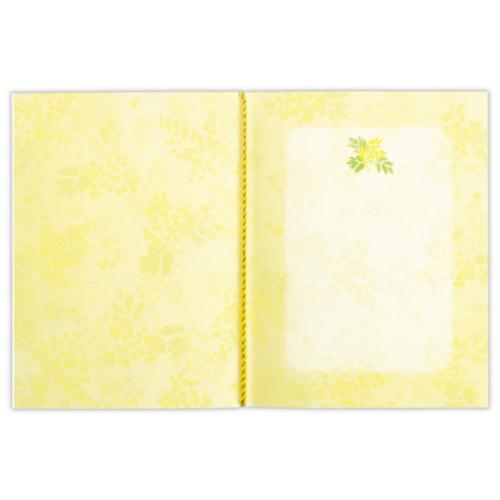 グリーティングカード 多目的 CFミモザ メッセージカード グッズ メール便可