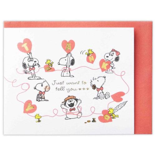 スヌーピー ミニカード ありがとう 立体カード SN兄弟サンキュー2 ピーナッツ キャラクター メッセージカード グッズ メール便可