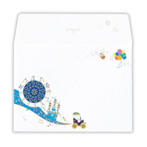 封筒 ひとことふたこと封筒 ミュージカルパレード3 ポチ袋 グッズ メール便可