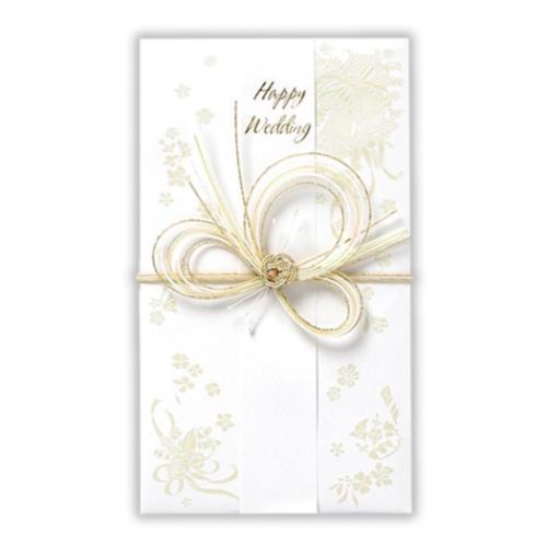 祝儀袋 御結婚御祝 たとう 寿ホワイトベル3 ご祝儀袋 短冊付き グッズ メール便可