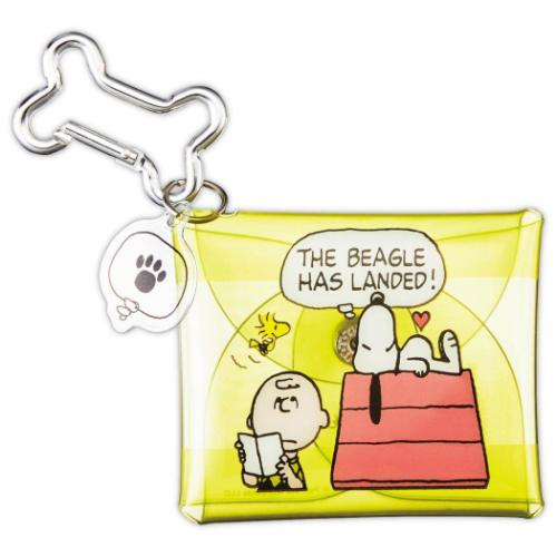 スヌーピー ミニポーチ マルチケース SNLFイエロー Life with Snoopy and Friends ピーナッツ キャラクター グッズ メール便可