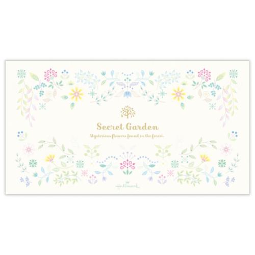 便箋 一筆箋 シークレットガーデン おしゃれ グッズ メール便可