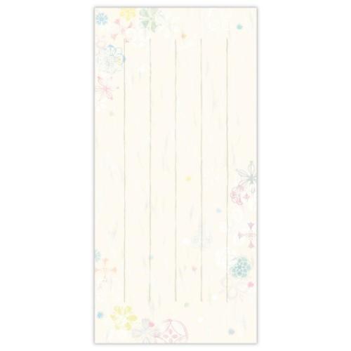 便箋 一筆箋 淡色紋 おしゃれ グッズ メール便可