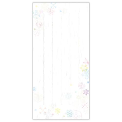 便箋 一筆箋 淡色紋 おしゃれ グッズ メール便可