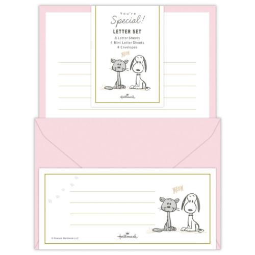 スヌーピー 手紙セット レターセット SNYSピンク You’re special ピーナッツ キャラクター かわいい グッズ メール便可
