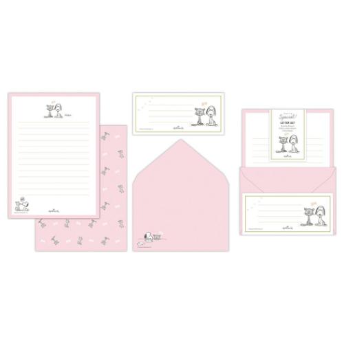 スヌーピー 手紙セット レターセット SNYSピンク You’re special ピーナッツ キャラクター かわいい グッズ メール便可