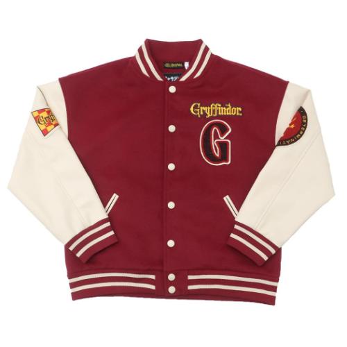 ハリーポッター アウター レディース スタジャン グリフィンドール L ワーナーブラザース 映画キャラクター グッズ