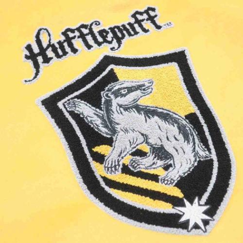 ハリーポッター アウター レディース スタジャン ハッフルパフ ロゴ L ワーナーブラザース 映画キャラクター グッズ