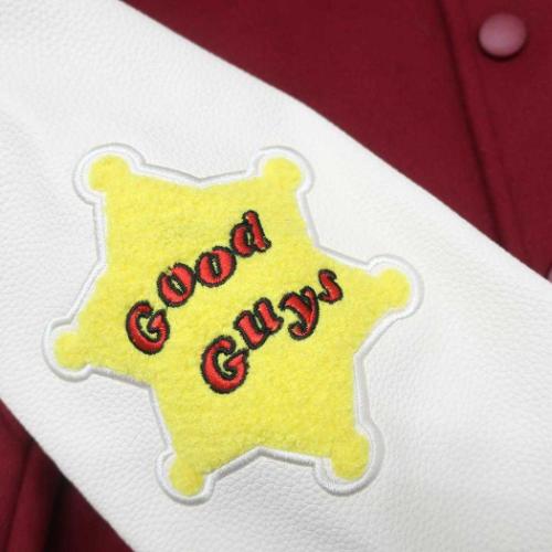 チャッキー アウター メンズ スタジャン グッドガイズレッド 3L 映画キャラクター グッズ