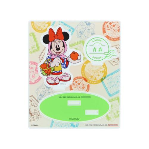 ミニーマウス アクリルスタンド コレクション雑貨 DREAM TRAVEL 青森県 ディズニー キャラクター グッズ メール便可