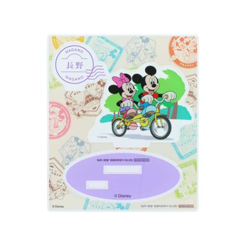 ミッキー＆ミニー アクリルスタンド コレクション雑貨 DREAM TRAVEL 長野県 ディズニー キャラクター グッズ メール便可