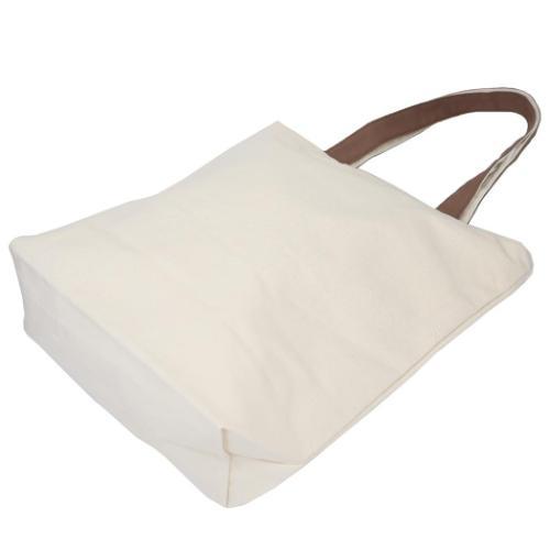 トートバッグ ファスナー付きキャンバストート トイプードル マロン かわいい グッズ メール便可