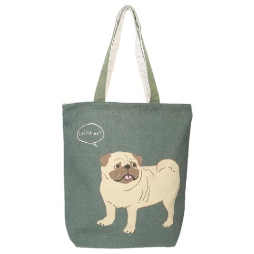 トートバッグ ファスナー付きキャンバストート コテツKA かわいい グッズ メール便可