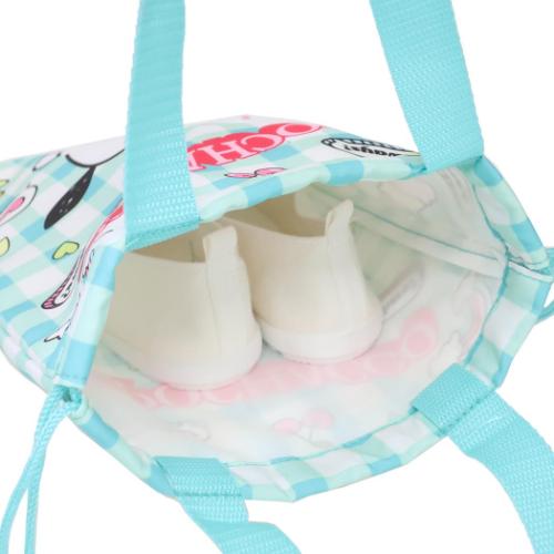 ポチャッコ 運動靴かばん 巾着シューズバッグ アクティブ サンリオ キャラクター グッズ メール便可