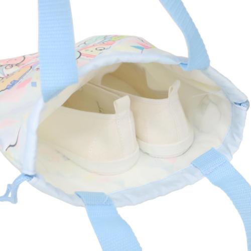 すみっコぐらし 運動靴かばん 巾着シューズバッグ しろくまのふるさと サンエックス キャラクター グッズ メール便可