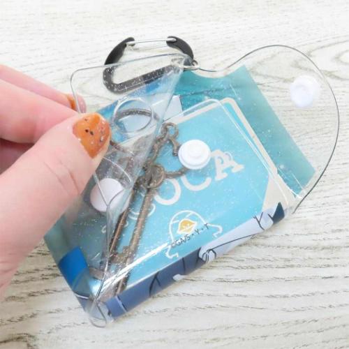 名探偵コナン ミニポーチ クリアマルチケースSS ミッドナイトシリーズ 赤井秀一 少年サンデー アニメキャラクター グッズ メール便可