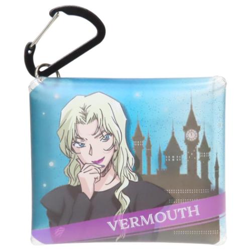 名探偵コナン ミニポーチ クリアマルチケースSS ミッドナイトシリーズ ベルモット 少年サンデー アニメキャラクター グッズ メール便可