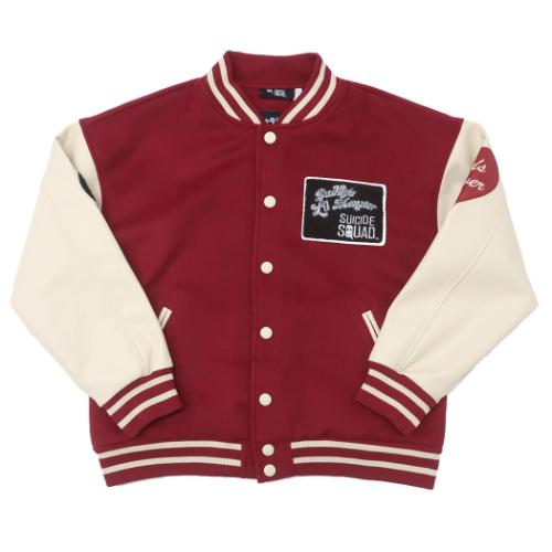 スーサイドスクワッド アウター レディース スタジャン L ハーレイクイン モンスターガール DCコミック キャラクター グッズ