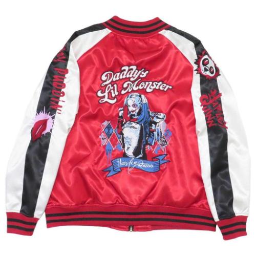 スーサイドスクワッド アウター メンズ スカジャン ハーレイクイン 3L