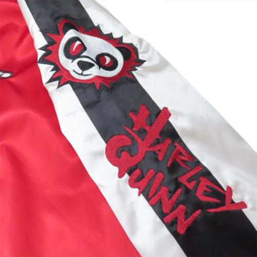 スーサイドスクワッド アウター メンズ スカジャン ハーレイクイン 3L DCコミック キャラクター グッズ スーサイドスクワッド アウター メンズ スカジャン ハーレイクイン 3L