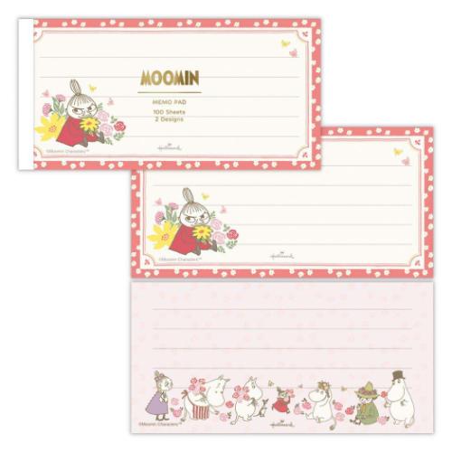 ムーミン メモ帳 メモパッド MOMLSレッド My little something 北欧 キャラクター グッズ メール便可