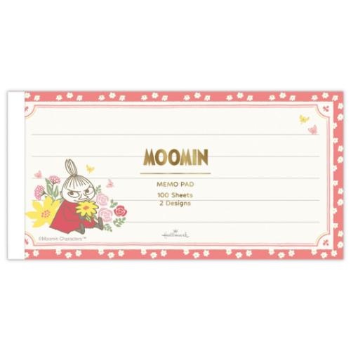 ムーミン メモ帳 メモパッド MOMLSレッド My little something 北欧 キャラクター グッズ メール便可