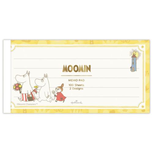 ムーミン メモ帳 メモパッド MOMLSイエロー My little something 北欧 キャラクター グッズ メール便可