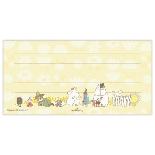 ムーミン メモ帳 メモパッド MOMLSイエロー My little something 北欧 キャラクター グッズ メール便可