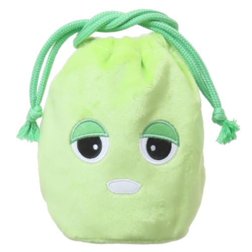 ガチャピン&ムック 巾着袋 ぬいぐるみ巾着 ガチャピン キャラクター グッズ メール便可