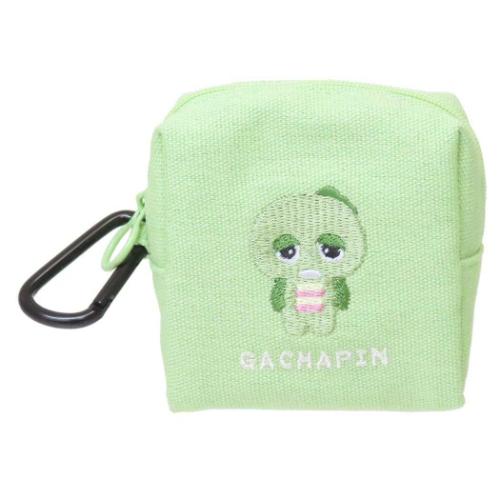 ガチャピン＆ムック ミニポーチ カラビナ付きミニポーチ ガチャピン キャラクター グッズ