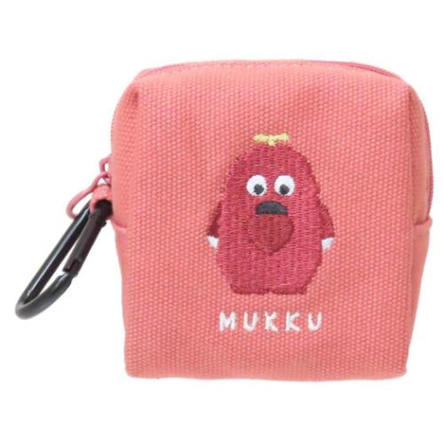 ガチャピン＆ムック ミニポーチ カラビナ付きミニポーチ ムック キャラクター グッズ