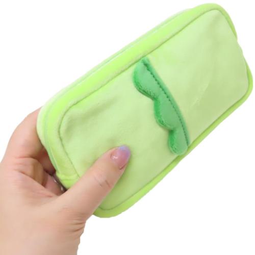 ガチャピン＆ムック ペンケース ぬいぐるみスクエアポーチ ガチャピン キャラクター グッズ