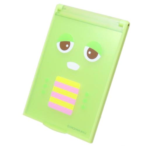 ガチャピン＆ムック 手鏡 Sサイズミラー ガチャピン キャラクター グッズ メール便可