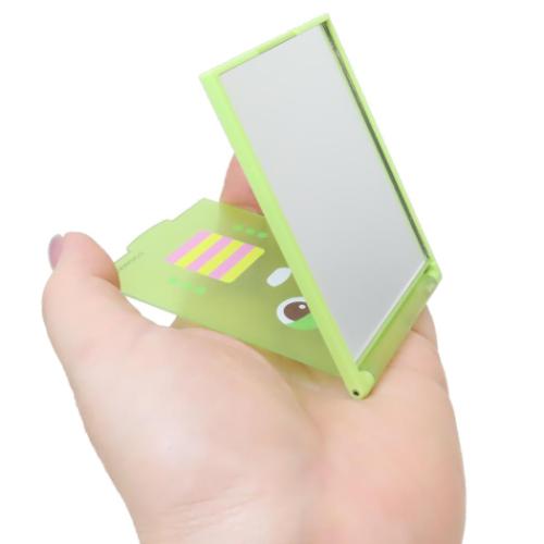 ガチャピン＆ムック 手鏡 Sサイズミラー ガチャピン キャラクター グッズ メール便可